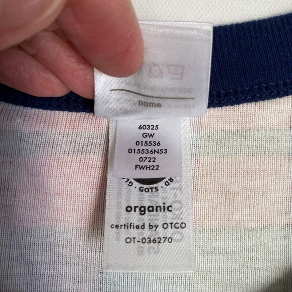 Hanna Anderson Top Long sleeve Women's S Multicolor Vibrant Plaid Cotton Casual - Picture 6 of 6